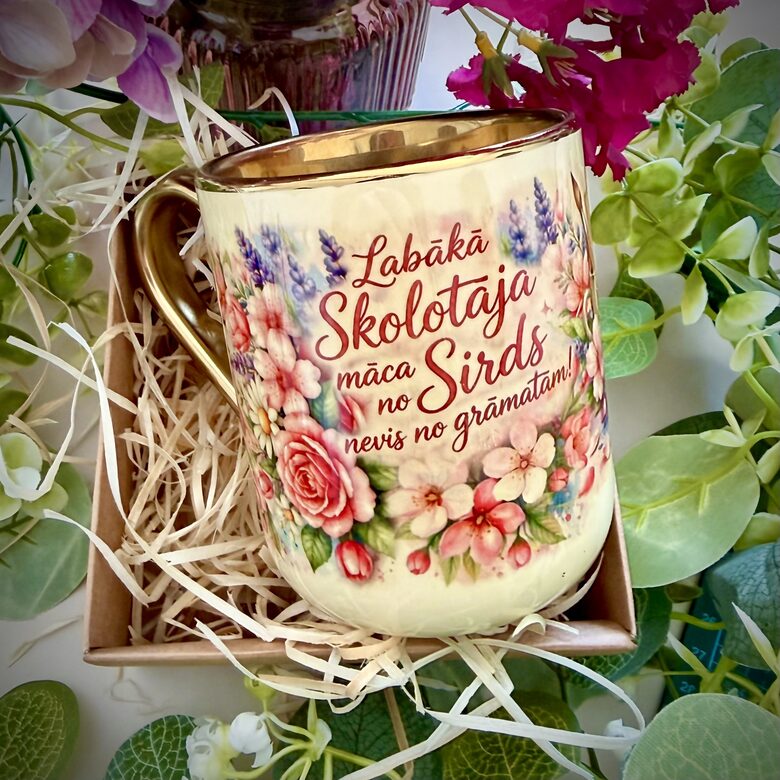 Krūze 'Labākā Skolotāja!'