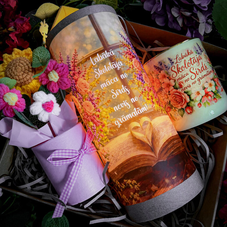 JAUNUMS! Dāvanu Kaste Skolotājai! 