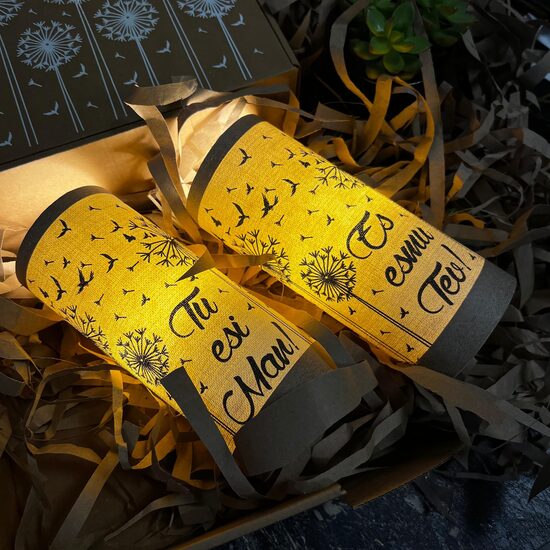 Mazo Tējas Lampu Komplekts