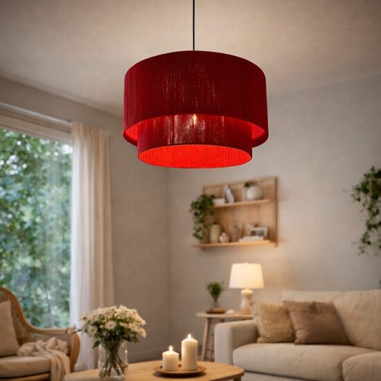 Pītā/Diegu Griestu Lampa