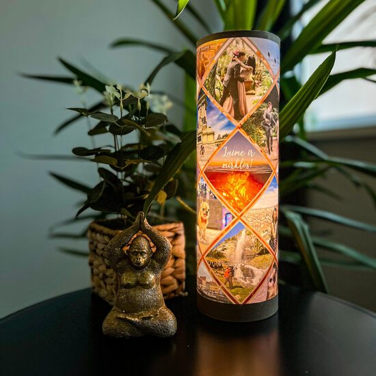 Bilžu Lampa 60 cm augstumā